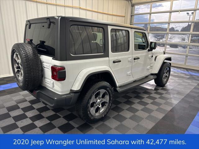 used 2020 Jeep Wrangler Unlimited car, priced at $30,897