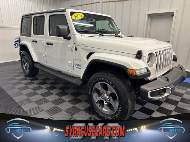 used 2020 Jeep Wrangler Unlimited car, priced at $34,555