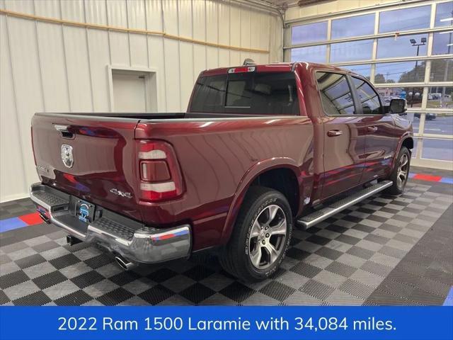 used 2022 Ram 1500 car, priced at $43,444