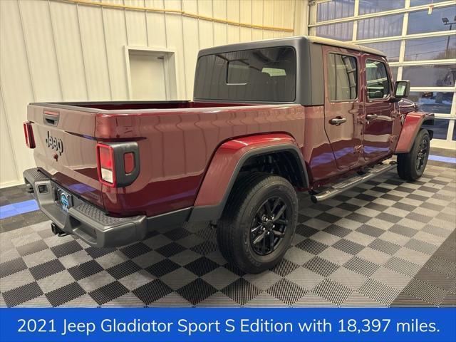 used 2021 Jeep Gladiator car, priced at $30,525