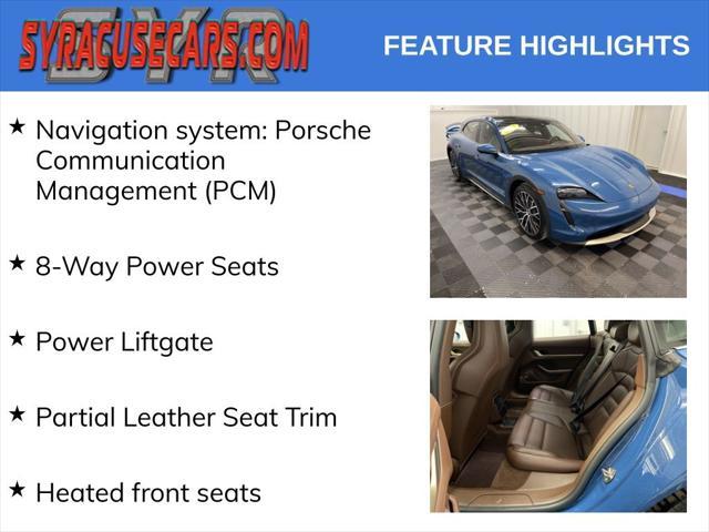 used 2022 Porsche Taycan Cross Turismo car, priced at $71,825