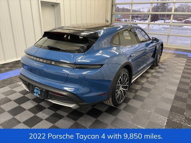 used 2022 Porsche Taycan Cross Turismo car, priced at $71,825