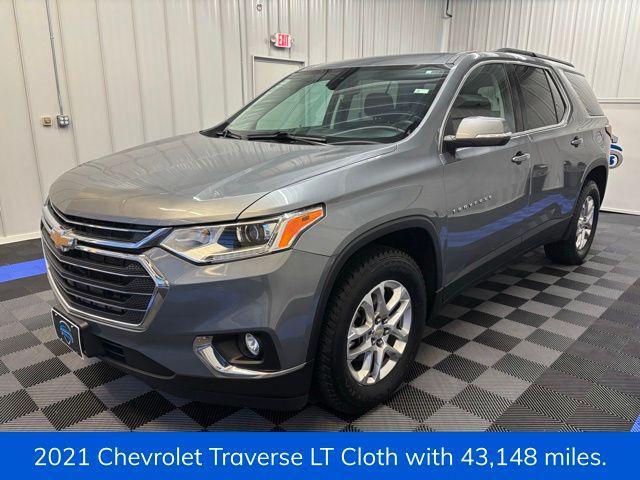 used 2021 Chevrolet Traverse car, priced at $26,150