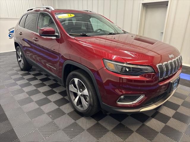 used 2021 Jeep Cherokee car, priced at $26,995