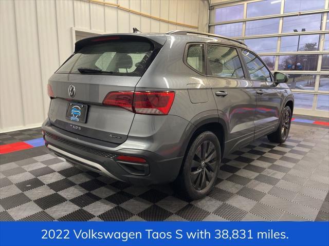used 2022 Volkswagen Taos car, priced at $20,222