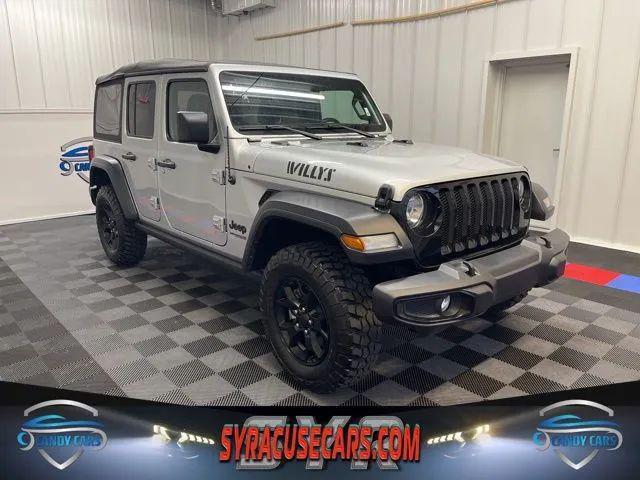 used 2022 Jeep Wrangler Unlimited car, priced at $34,695