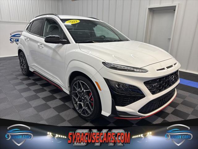 used 2022 Hyundai Kona N car, priced at $24,850