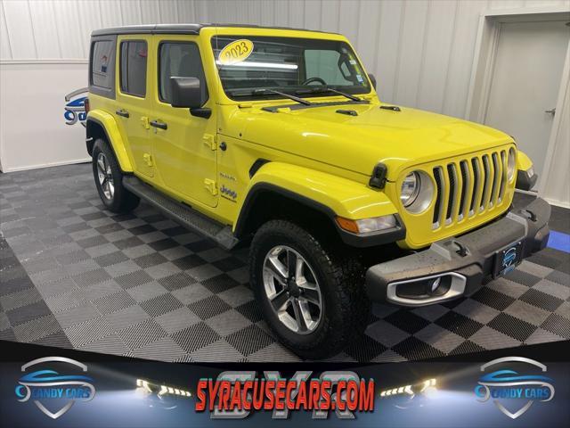 used 2023 Jeep Wrangler car, priced at $34,875