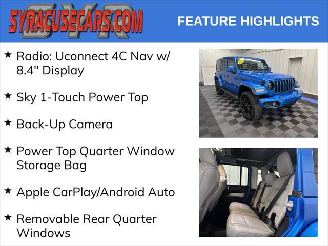 used 2023 Jeep Wrangler car, priced at $45,225