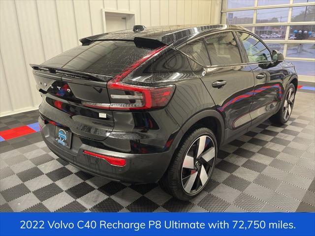 used 2022 Volvo C40 Recharge Pure Electric car, priced at $25,495