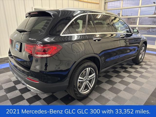 used 2021 Mercedes-Benz GLC 300 car, priced at $32,325