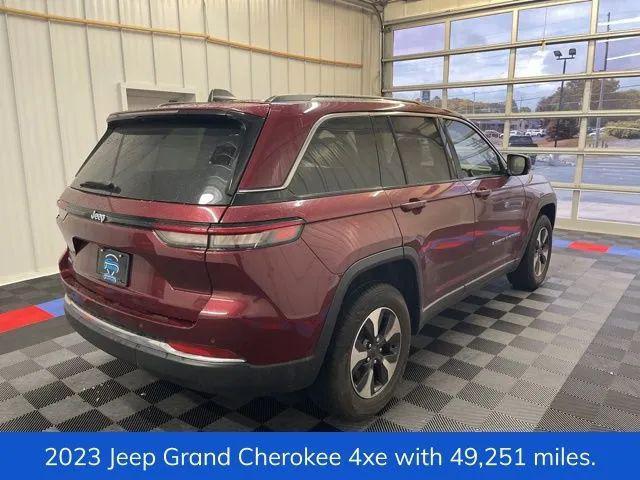 used 2023 Jeep Grand Cherokee 4xe car, priced at $28,755