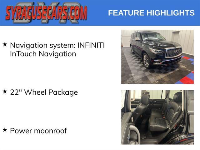 used 2020 INFINITI QX80 car, priced at $36,225