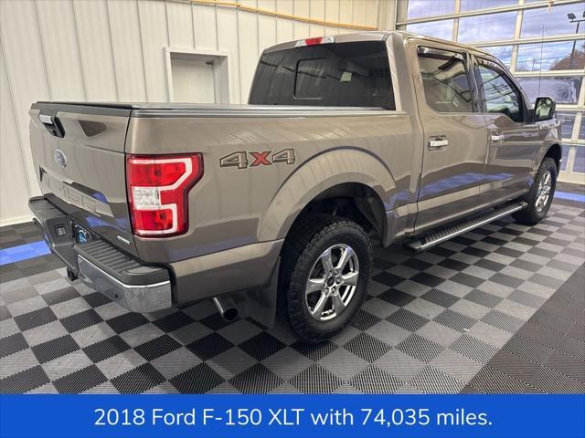 used 2018 Ford F-150 car, priced at $27,250