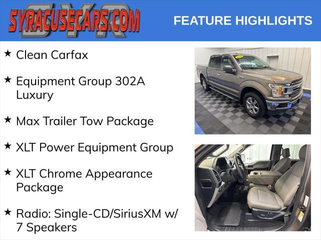 used 2018 Ford F-150 car, priced at $27,250