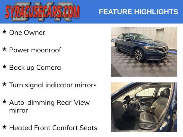 used 2021 Volkswagen Passat car, priced at $16,995