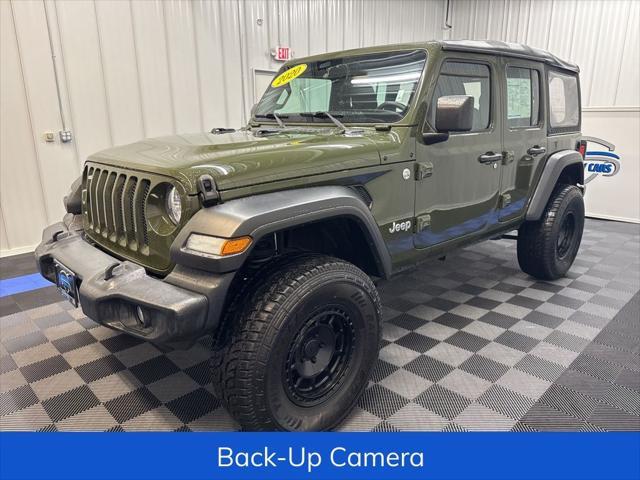 used 2020 Jeep Wrangler Unlimited car, priced at $27,650