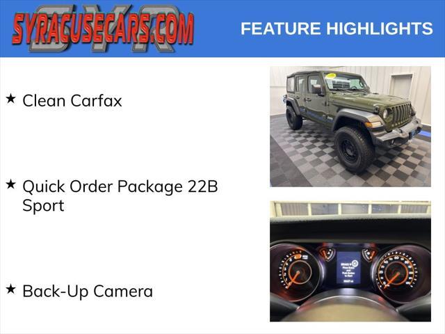 used 2020 Jeep Wrangler Unlimited car, priced at $27,650