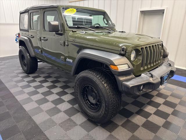 used 2020 Jeep Wrangler Unlimited car, priced at $27,650