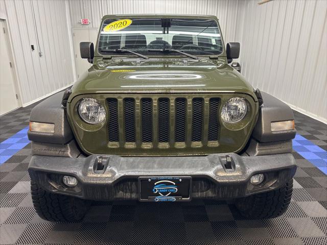 used 2020 Jeep Wrangler Unlimited car, priced at $27,650