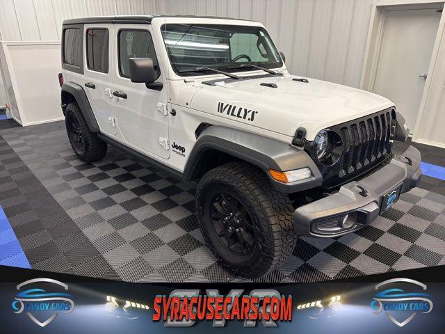 used 2022 Jeep Wrangler car, priced at $31,555