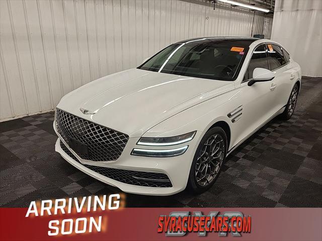 used 2021 Genesis G80 car, priced at $32,555