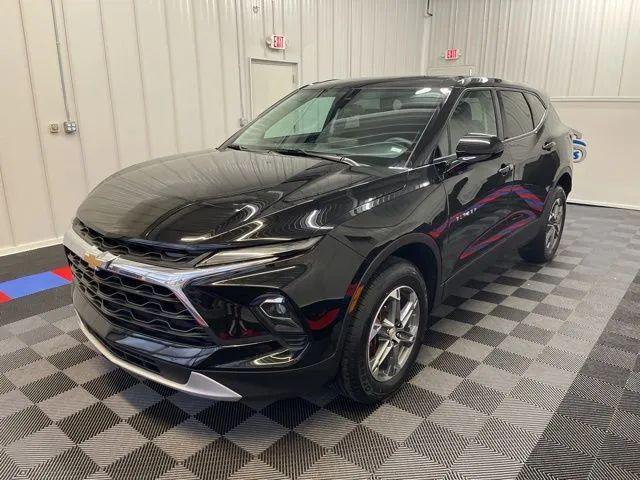 used 2024 Chevrolet Blazer car, priced at $27,555