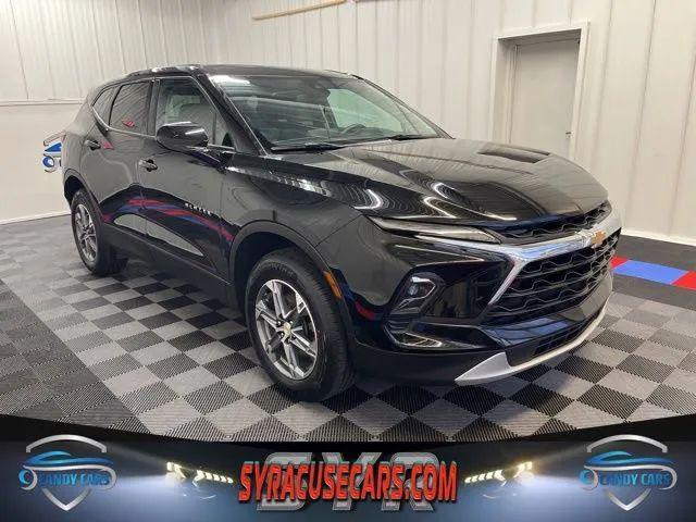 used 2024 Chevrolet Blazer car, priced at $27,555