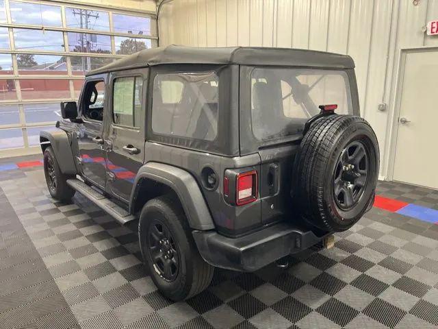 used 2022 Jeep Wrangler Unlimited car, priced at $28,555