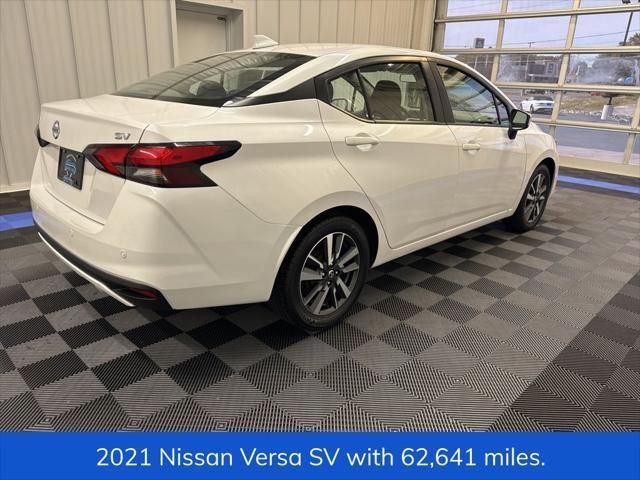 used 2021 Nissan Versa car, priced at $16,275