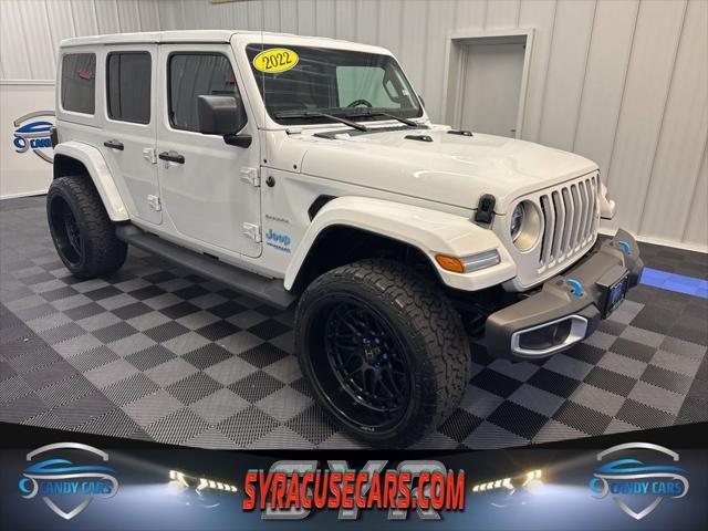 used 2022 Jeep Wrangler Unlimited car, priced at $38,995