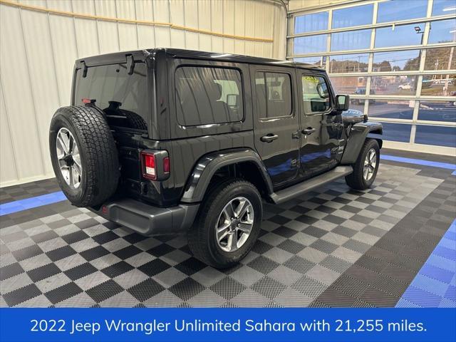 used 2022 Jeep Wrangler Unlimited car, priced at $37,895