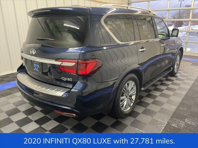 used 2020 INFINITI QX80 car, priced at $36,555