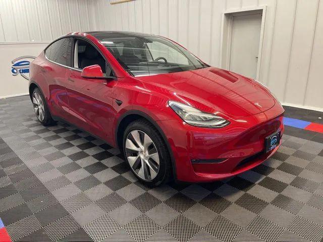 used 2021 Tesla Model Y car, priced at $25,555