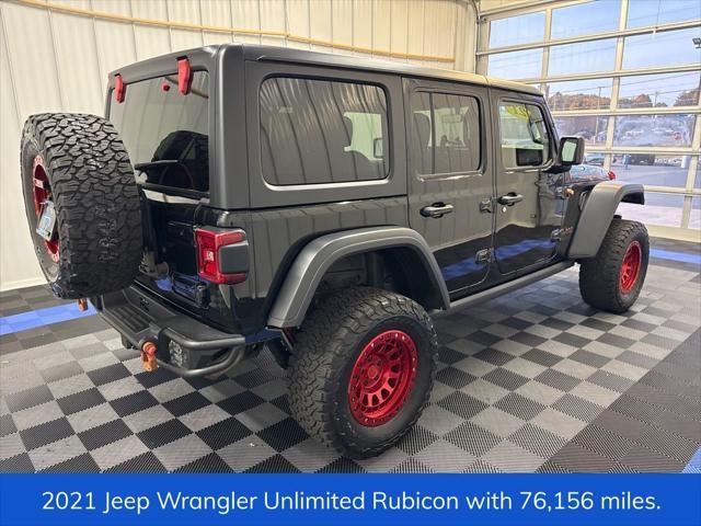 used 2021 Jeep Wrangler Unlimited car, priced at $35,595