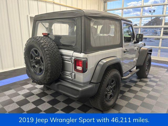 used 2019 Jeep Wrangler car, priced at $25,655