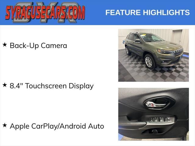 used 2021 Jeep Cherokee car, priced at $22,795