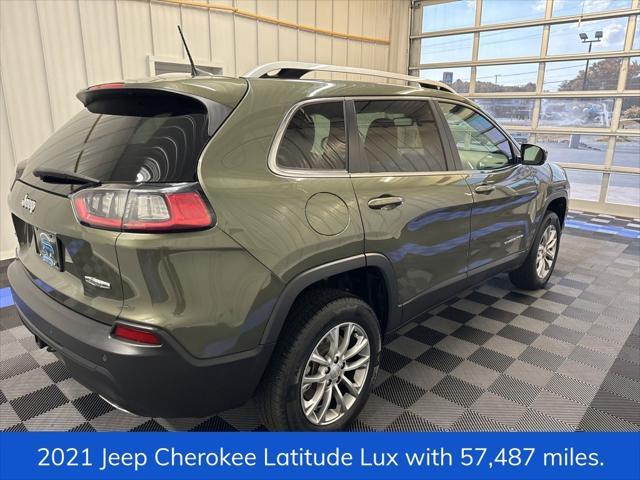 used 2021 Jeep Cherokee car, priced at $22,795