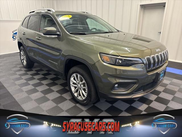 used 2021 Jeep Cherokee car, priced at $22,795