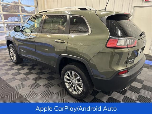 used 2021 Jeep Cherokee car, priced at $22,795