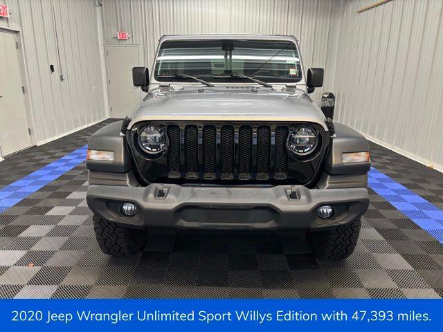 used 2020 Jeep Wrangler Unlimited car, priced at $28,995