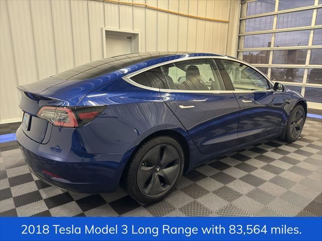 used 2018 Tesla Model 3 car, priced at $18,995