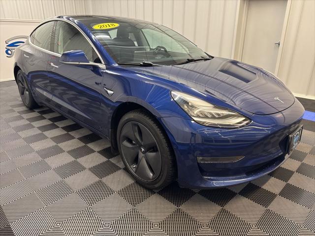 used 2018 Tesla Model 3 car, priced at $18,995