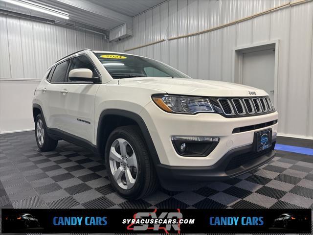 used 2021 Jeep Compass car, priced at $21,695