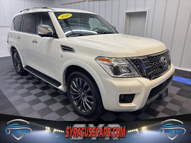 used 2020 Nissan Armada car, priced at $30,595