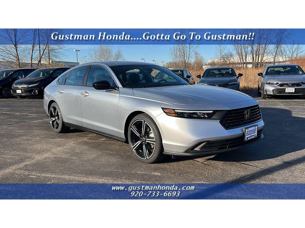 new 2025 Honda Accord Hybrid car, priced at $33,195