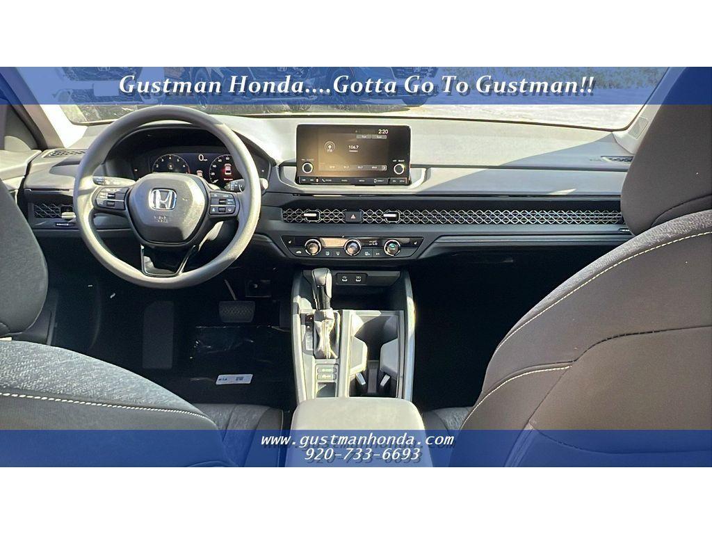 new 2025 Honda Accord car, priced at $30,207