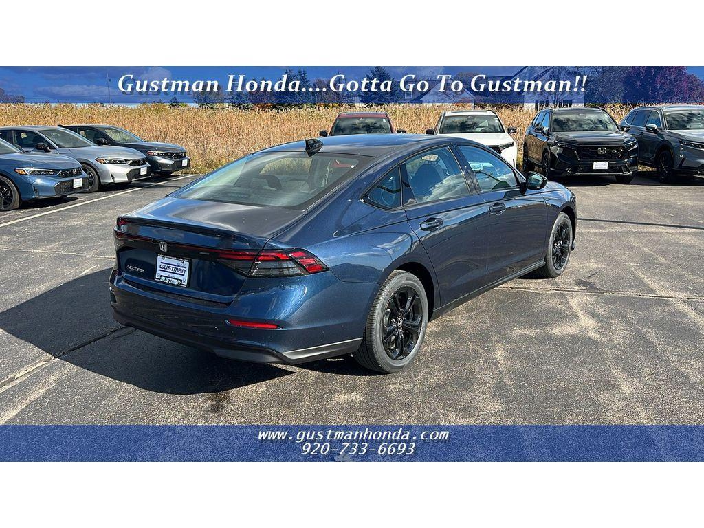 new 2025 Honda Accord car, priced at $30,207