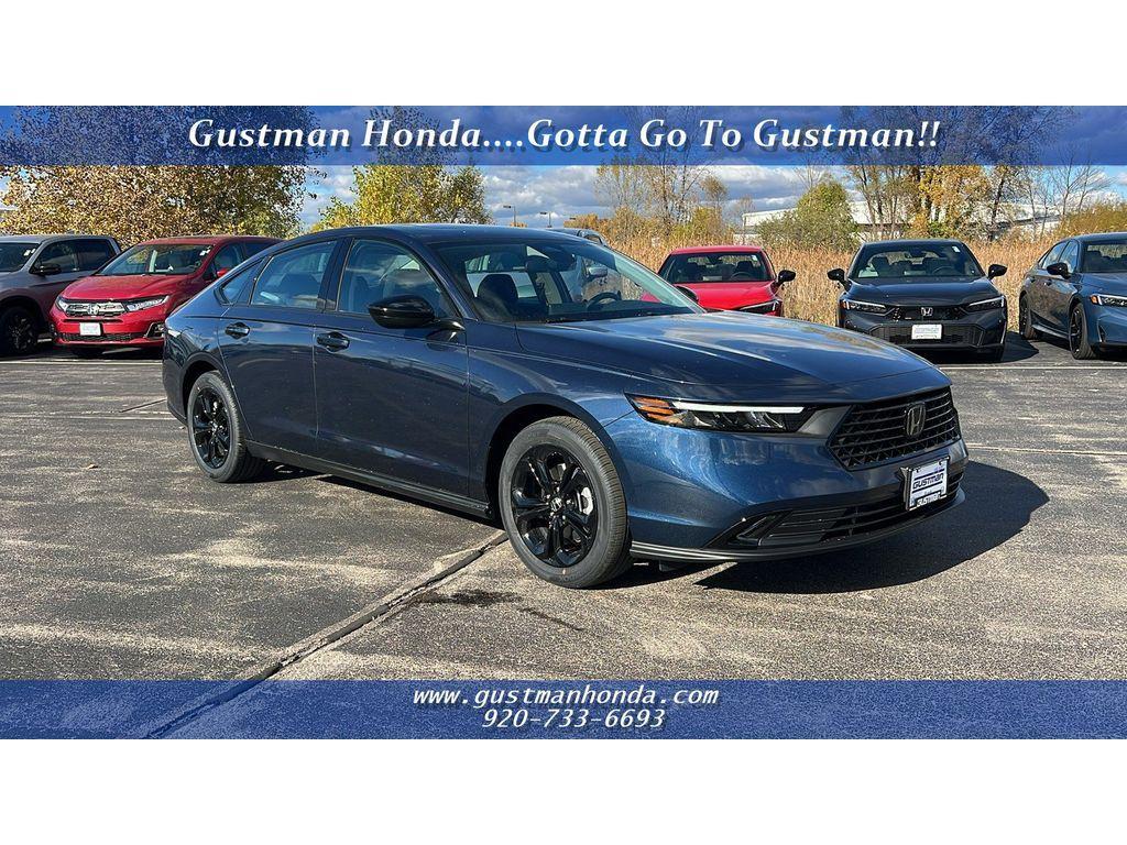 new 2025 Honda Accord car, priced at $30,207