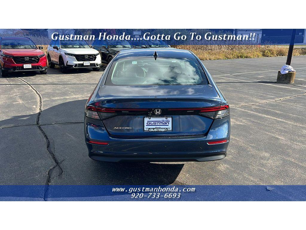 new 2025 Honda Accord car, priced at $30,207